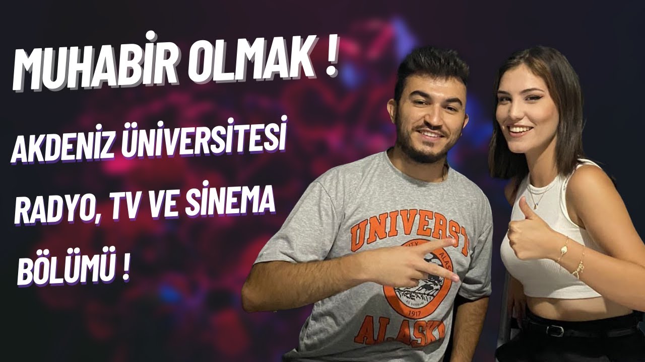 MUHABİR OLMAK |AKDENİZ ÜNİVERSİTESİ RADYO,TELEVİZYON VE SİNEMA BÖLÜMÜ İŞ İMKANLARI |YAKA MİKROFONU 1
