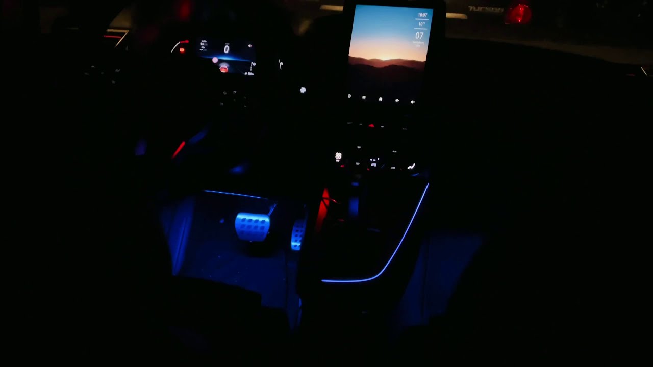 Renault Clio R.S.  line (Led lights inside the cabin)
