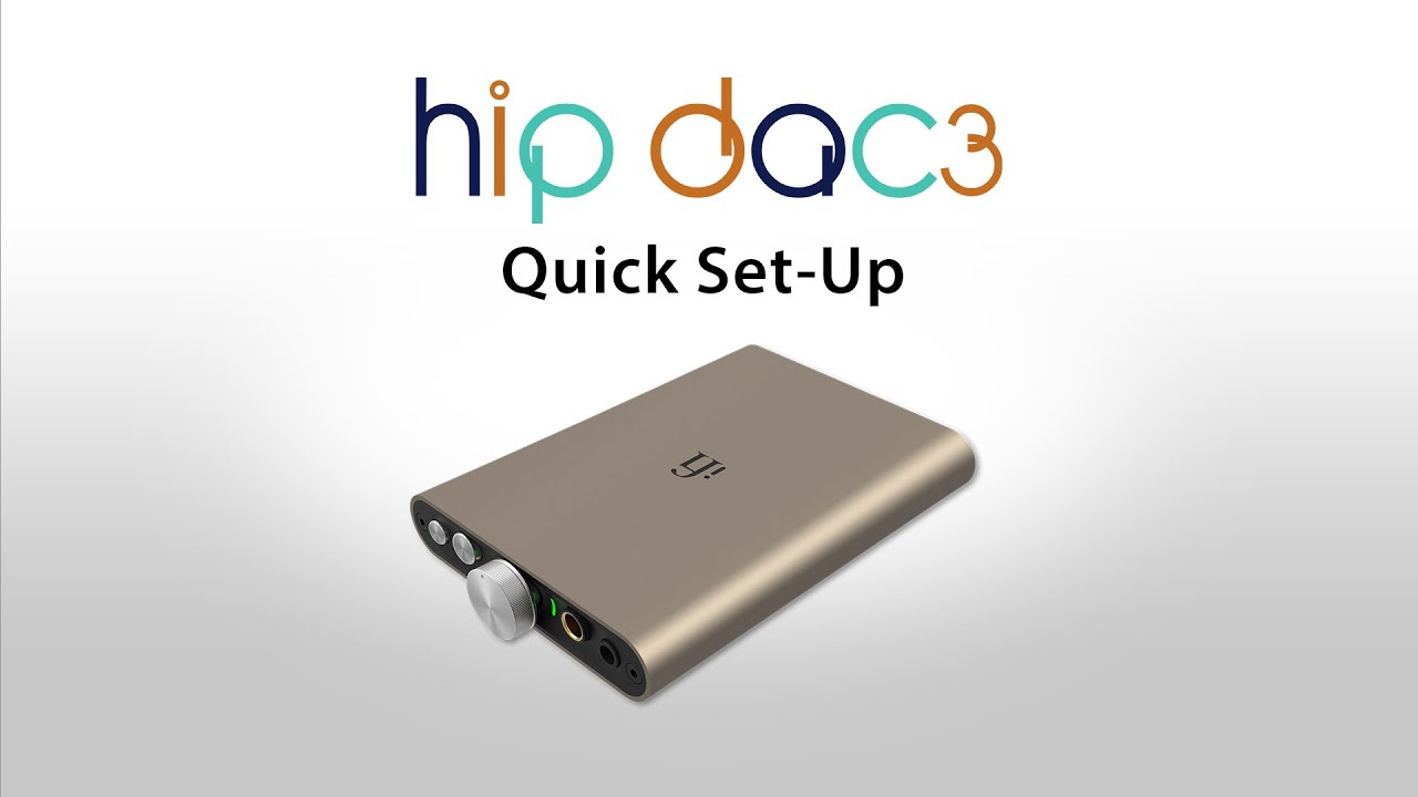 Краткое руководство по настройке hip-dac 3