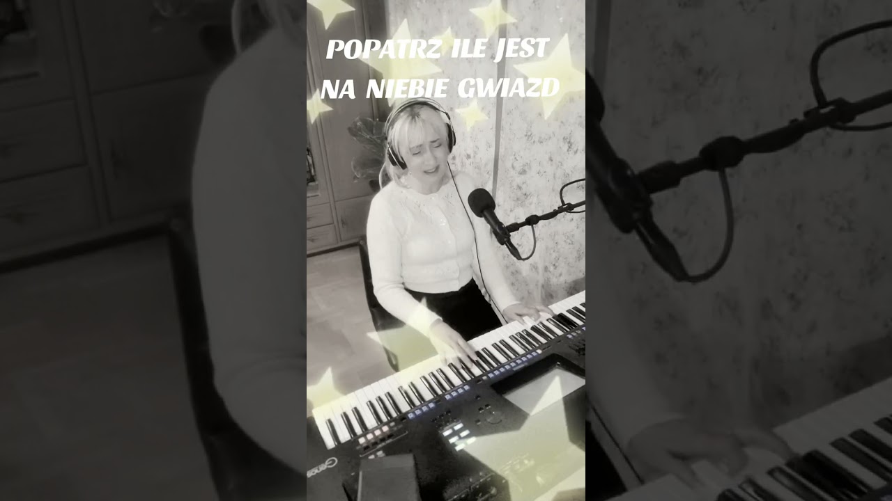 ✨️Popatrz  ile jest na niebie gwiazd  ✨️✨️(cover )Barbara Wiśniowska