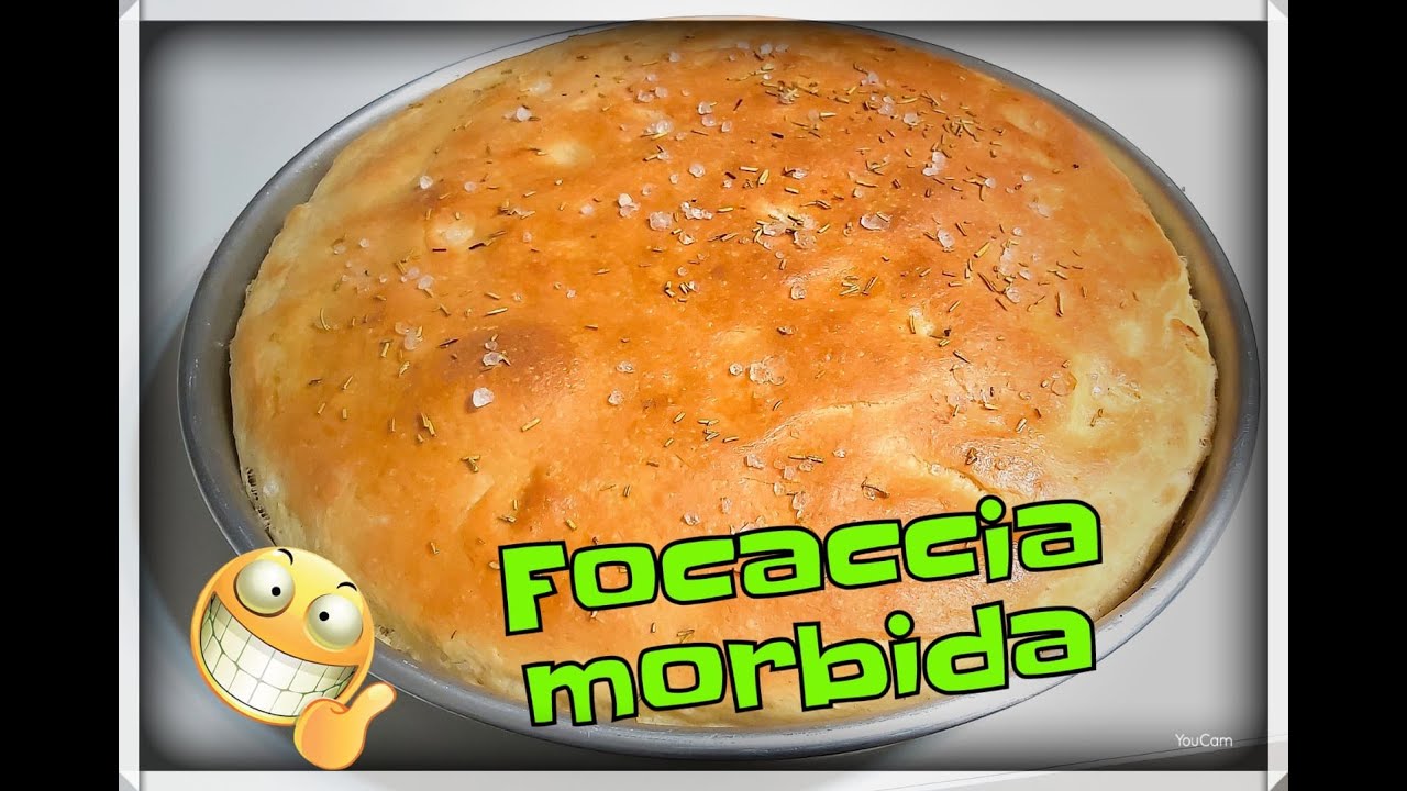 FOCACCIA MORBIDA RICETTA FACILE CON MONSIEUR CUISINE CONNECT E PLUS