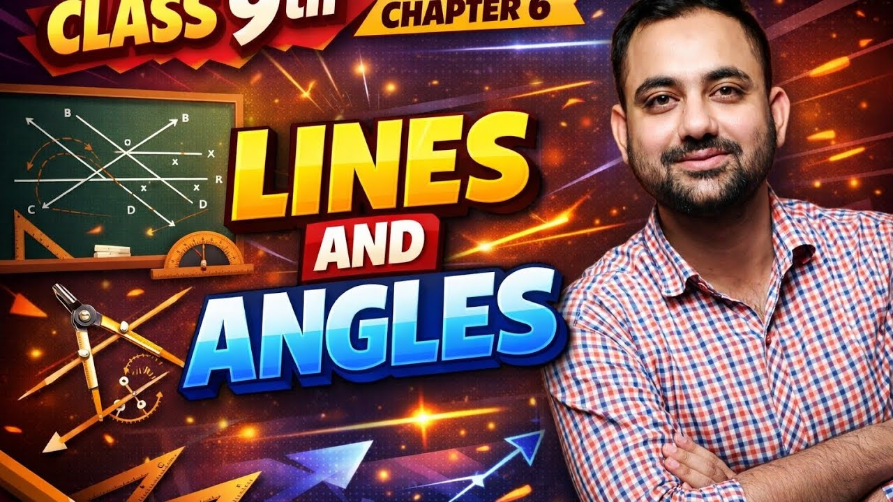 Class 9| Lines And angles| one shot | chapter 5. 