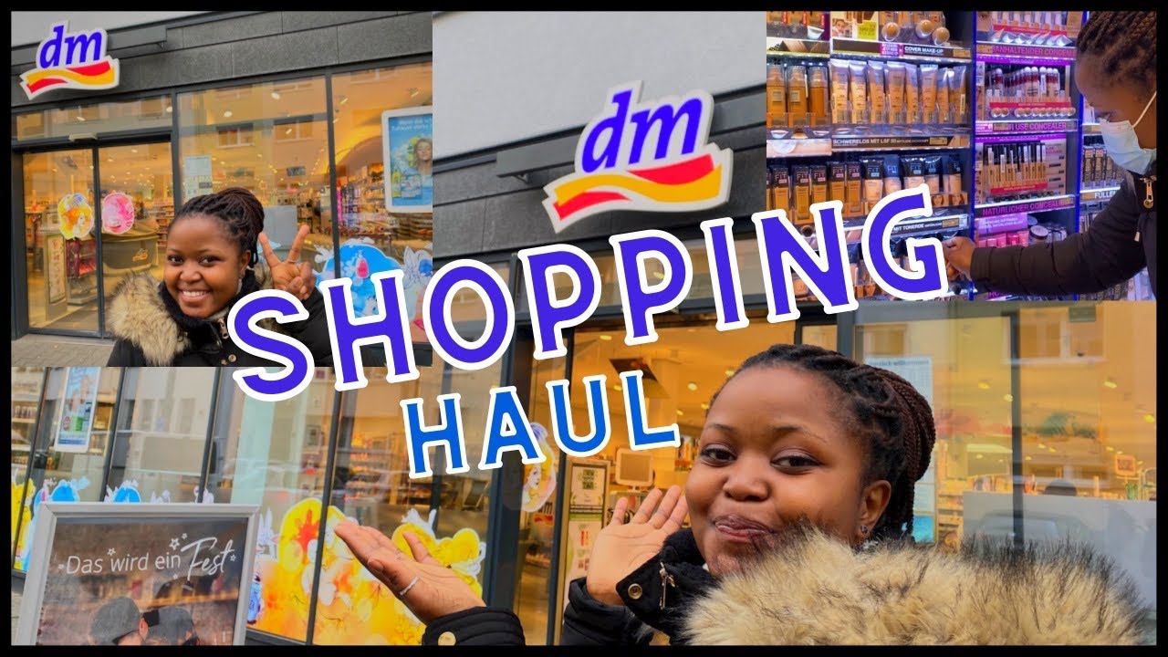 DM SHOPPING HAUL//AFFORDABLE PRICES #germany #frankfurt