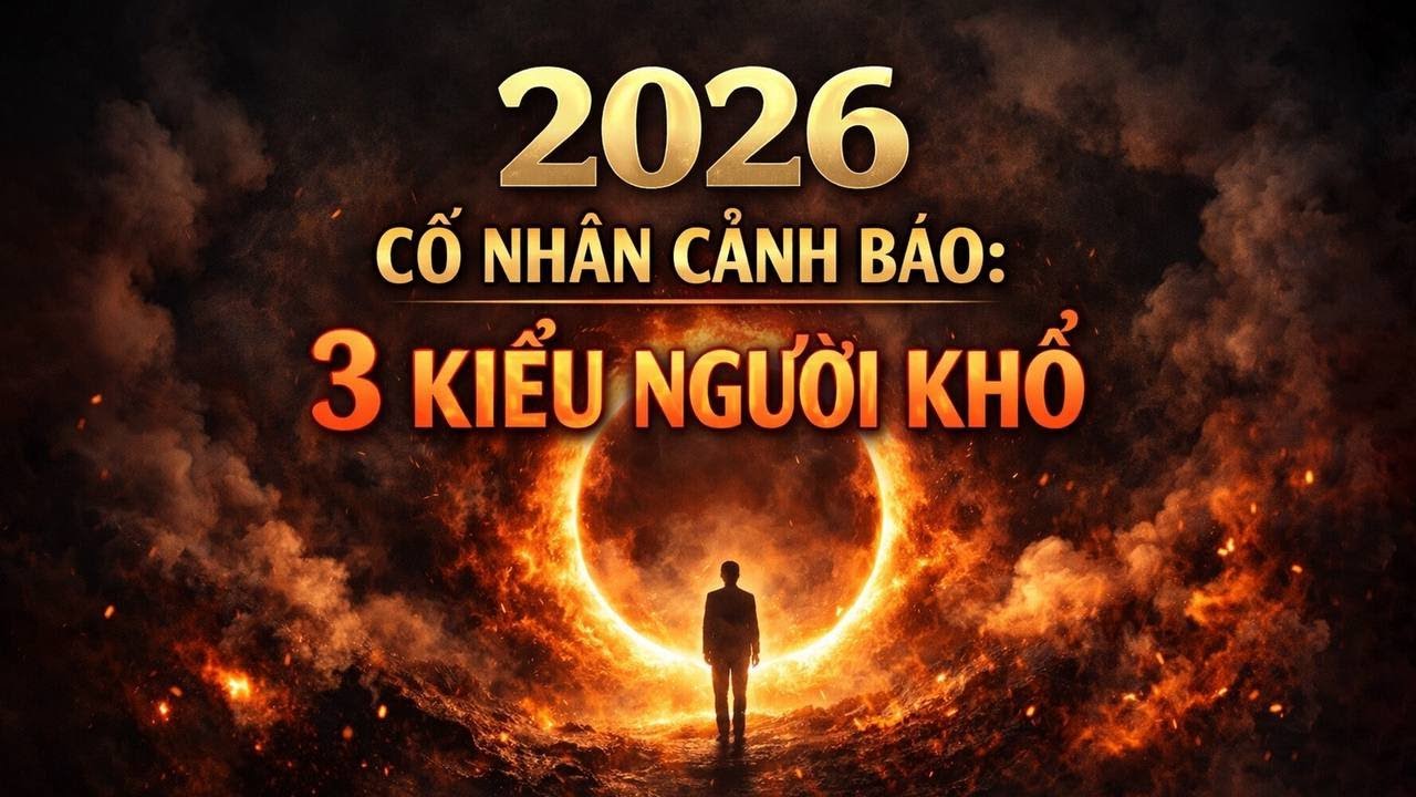 2026: CỔ NHÂN CẢNH BÁO – 3 KIỂU NGƯỜI CÀNG SANG CÀNG KHỔ