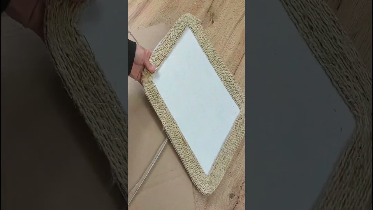 Cornice fai da te con la corda 😍