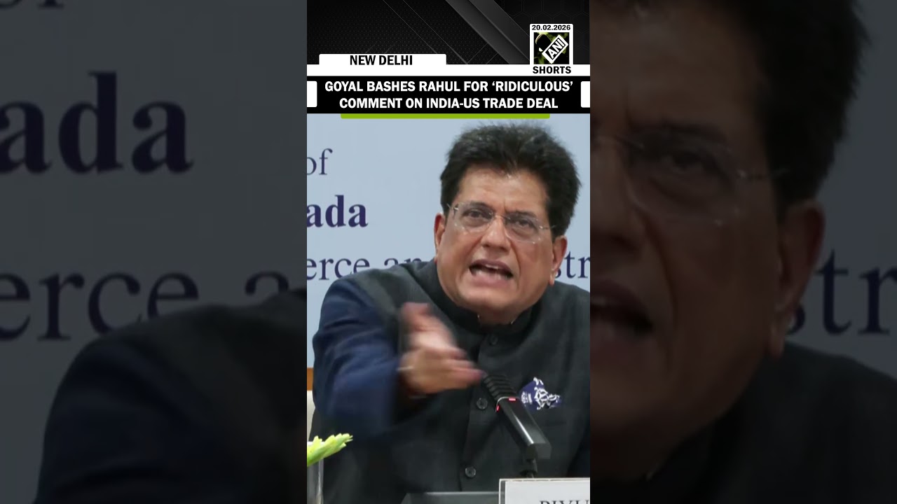 Piyush Goyal bashes Rahul Gandhi for &lsquo;ridiculous&rsquo; comment on India-US trade deal