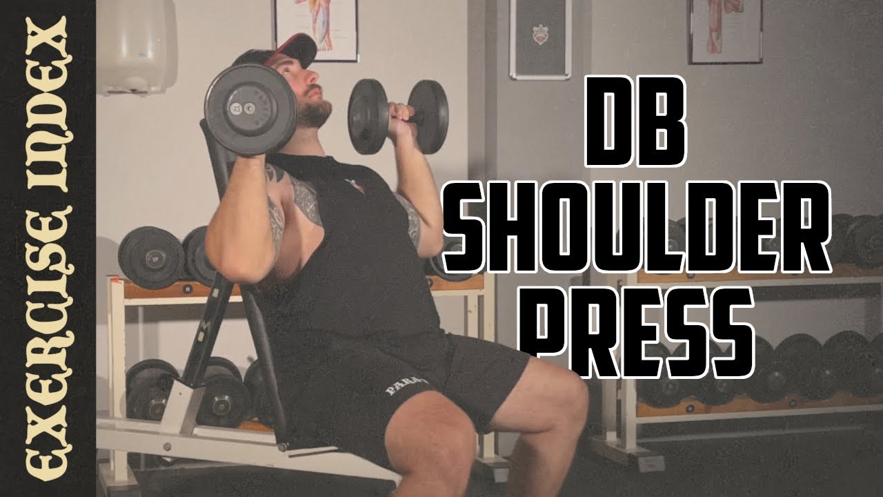 Tutorial DB SHOULDER PRESS 🏋🏻‍♂️: Tecnica ed Esecuzione ✅️ (+Errori da evitare ❌️)