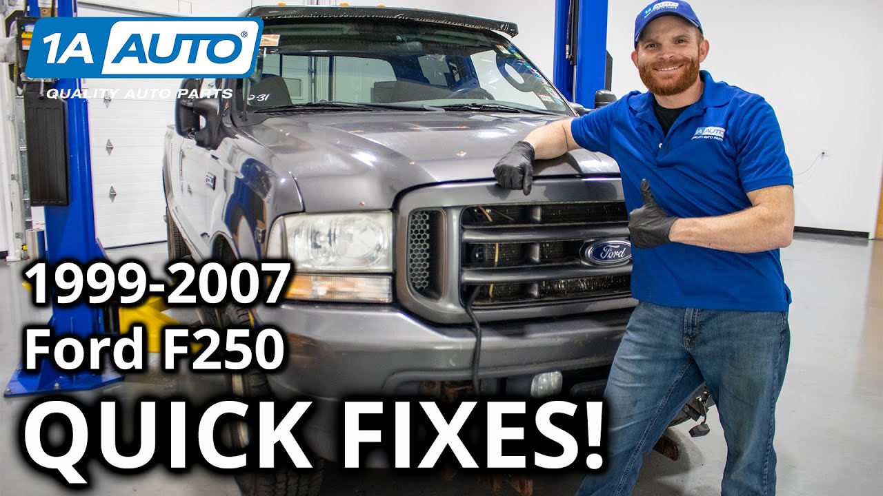 Не переплачивайте за эти быстрые решения. Ford Super Duty F-250 Truck 1999-2007