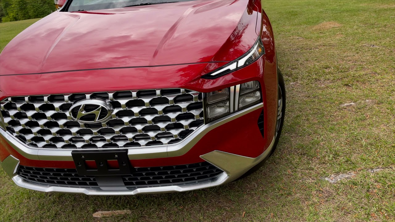 Best Detailed Walkaround 2021 Hyundai Santa Fe SEL 2.5L AWD