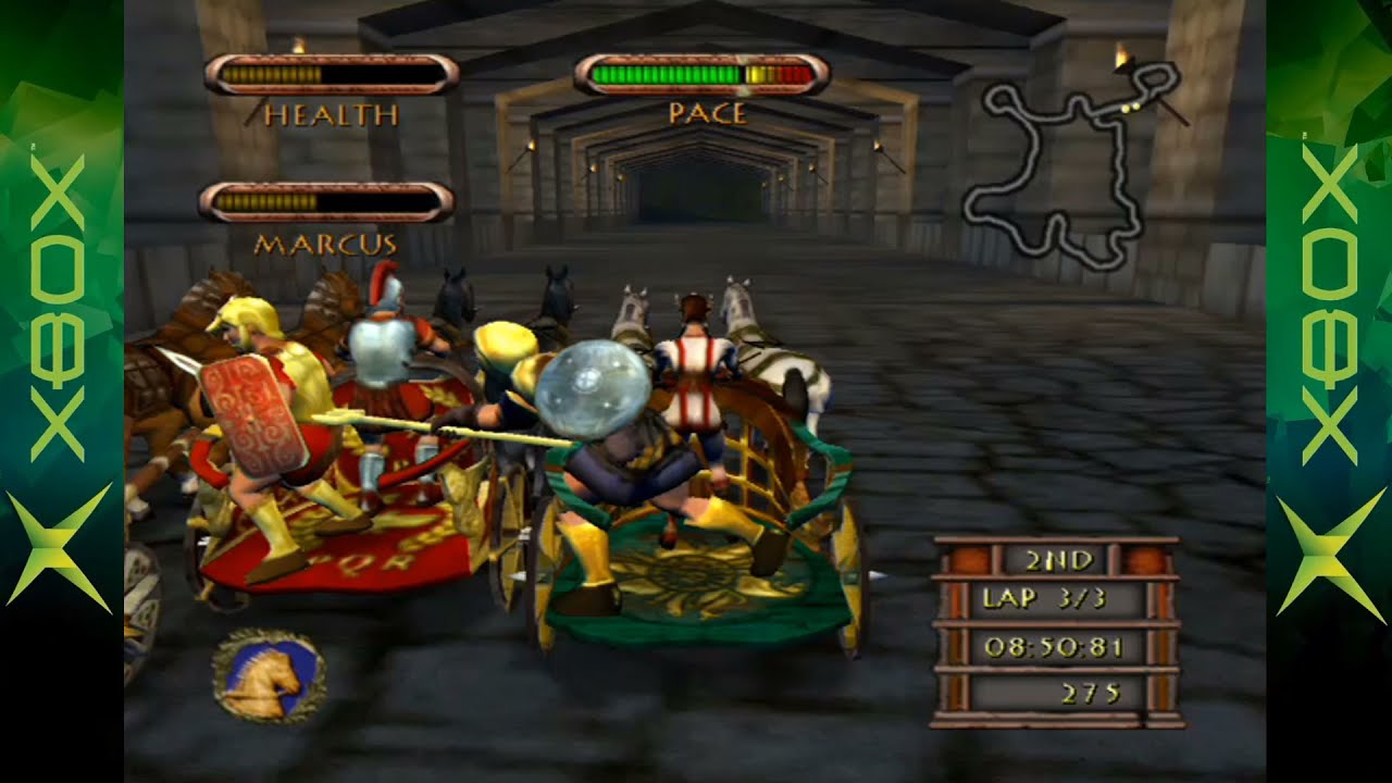 Circus Maximus: Chariot Wars - Xbox Classic Gameplay