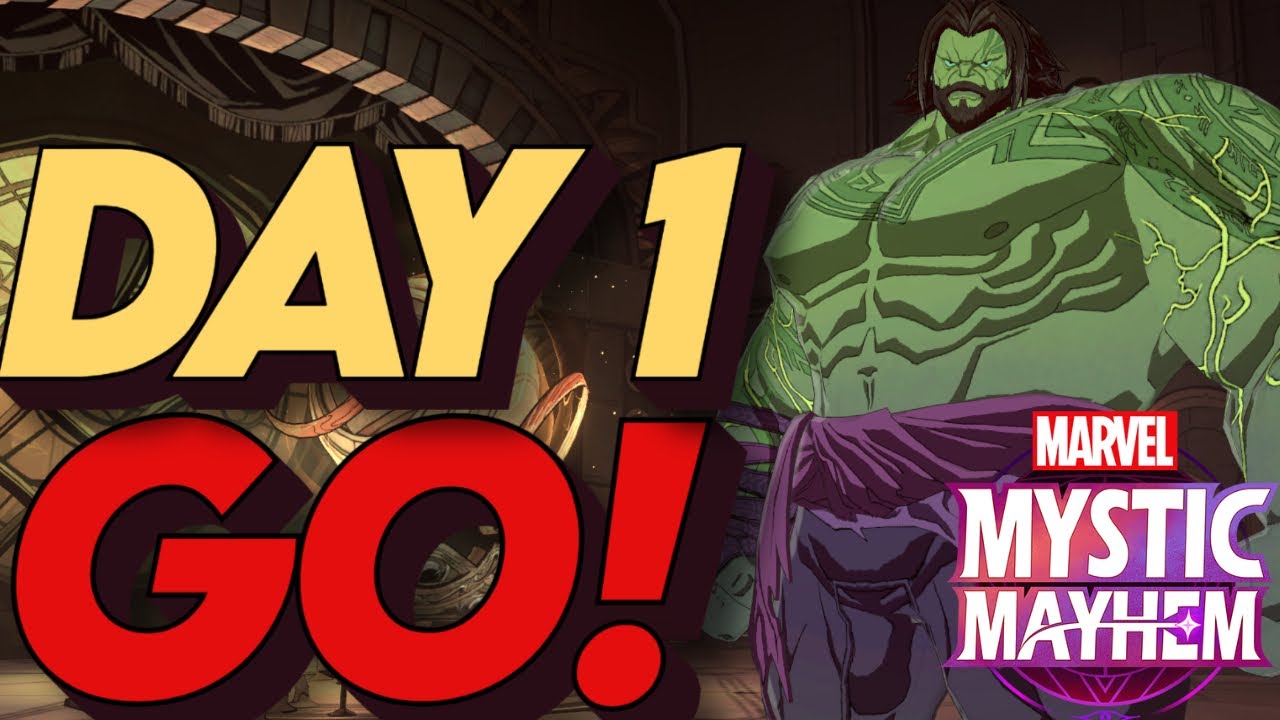 WATCH THIS FIRST! Day 1 of Marvel Mystic Mayhem GLOBAL LAUNCH!