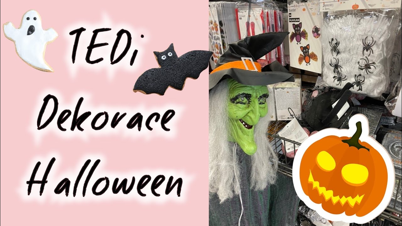 POSLEDNÍ podzimní NÁKUPY! Halloween v TEDi :)