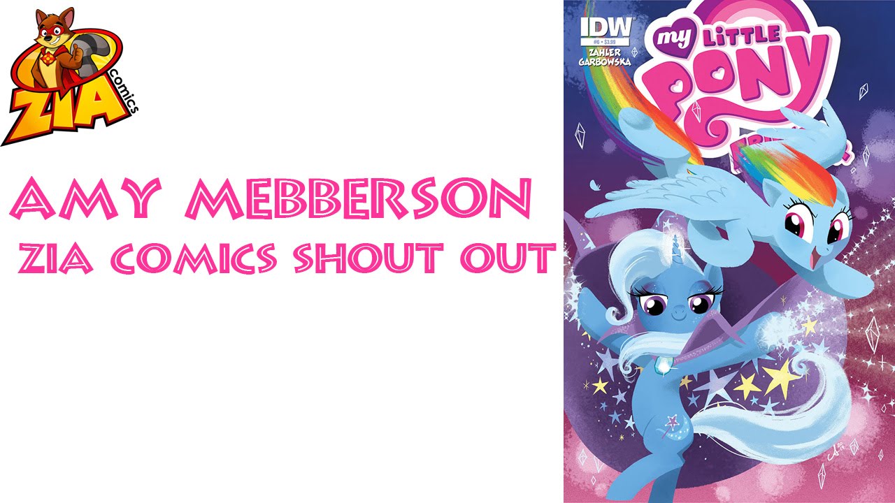 Amy Mebberson promo | ZIA COMICS
