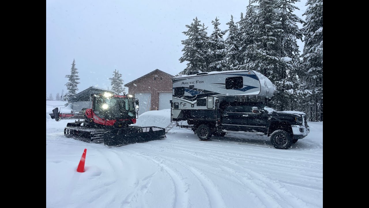 Snowy Truck Camping And Snowcat Adventure: The Ultimate Winter Wonderland Experience!