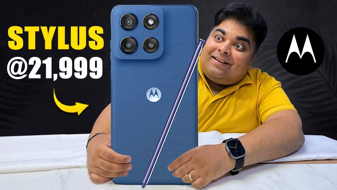 Moto Edge 60 Stylus Review – Glance AI and AI Shopping!   Changes Everything