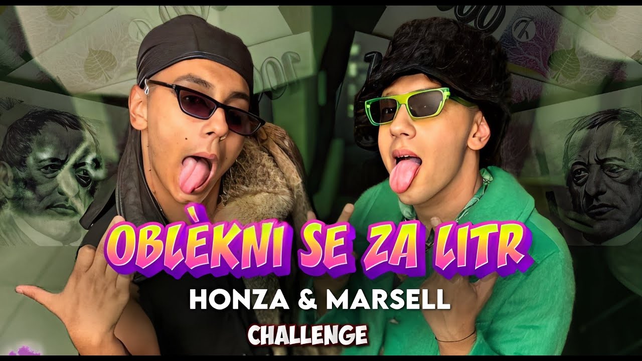Honza a Marsell: OBLÉKNI SE ZA LITR! CHALLENGE!