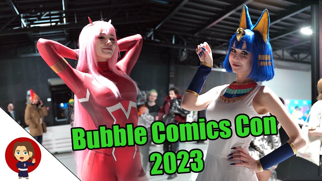 Bubble Comics Con 2023. Мини отчет от Natsu. [ Sarutachi TV ]