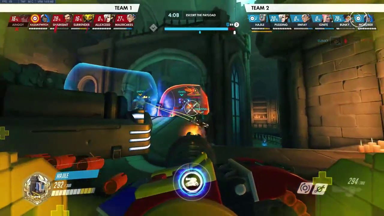 Overwatch Bastion Clip - vs Double Shield