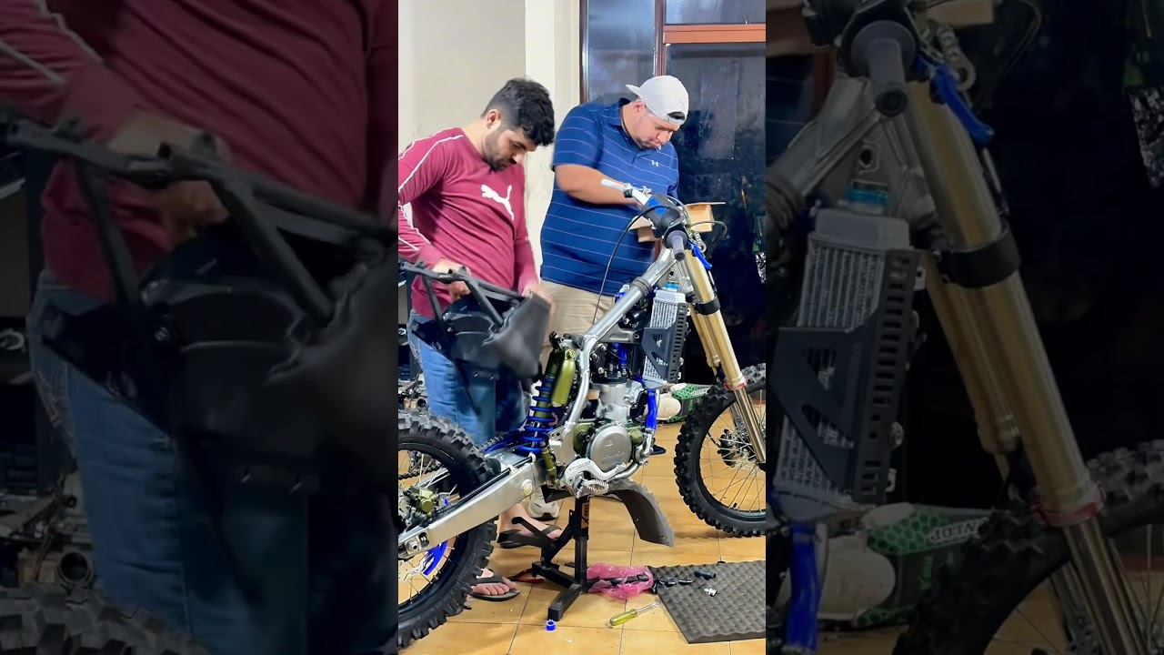 Mais um projeto finalizado ‼️Yamaha YZ 250 2T , restauração completa deixem seus comentários 👇🏻