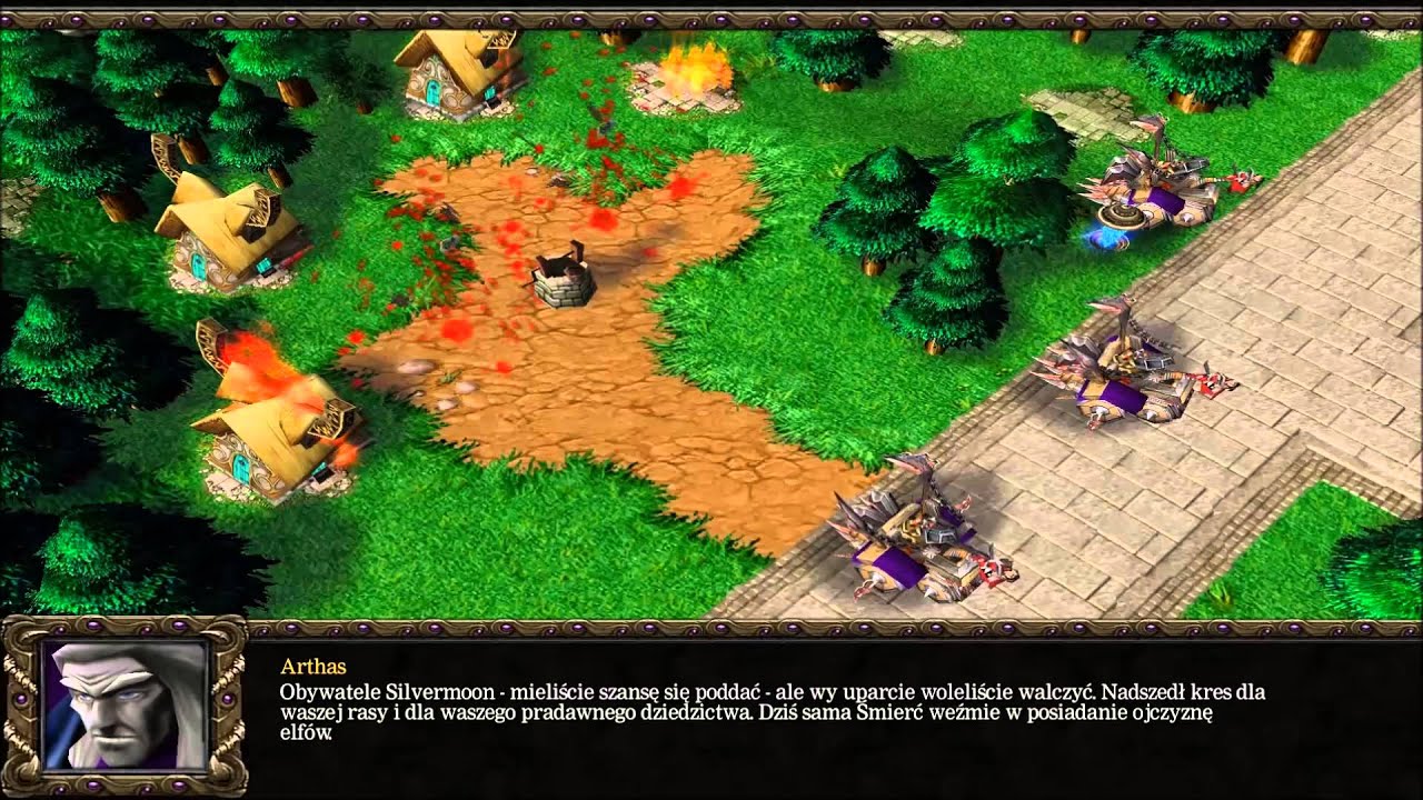 Warcraft III Reign of Chaos: Kampania nieumarłych - wszystkie przerywniki