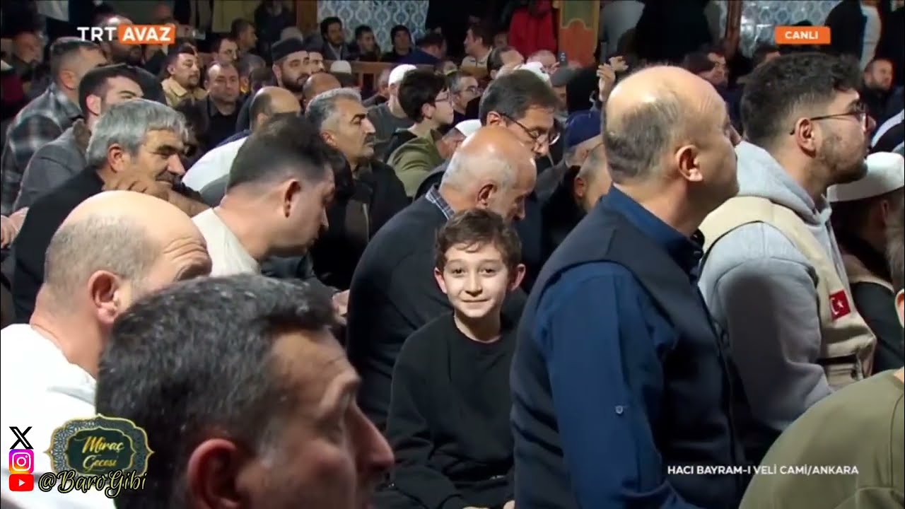 Miraç Kandili | Ankara | Hacı Bayram-ı Veli Camii (15 Ocak 2026)