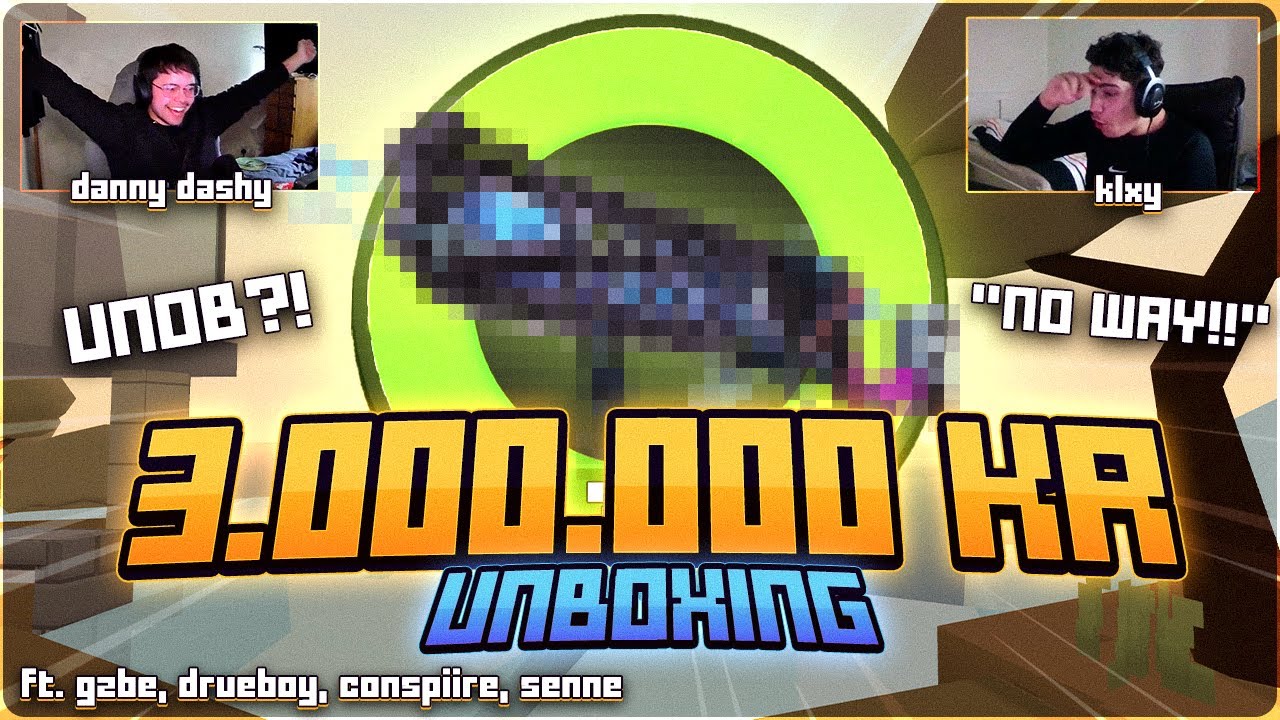 3 Million kr unboxing in Krunker.io 🤑(Unobtainable) ???