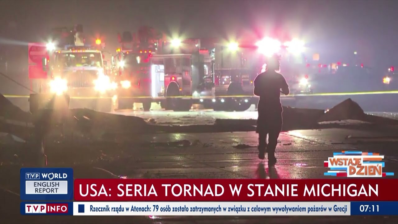 Seria tornad w amerykańskim stanie Michigan, 5 ofiar śmiertelnych 🌪️