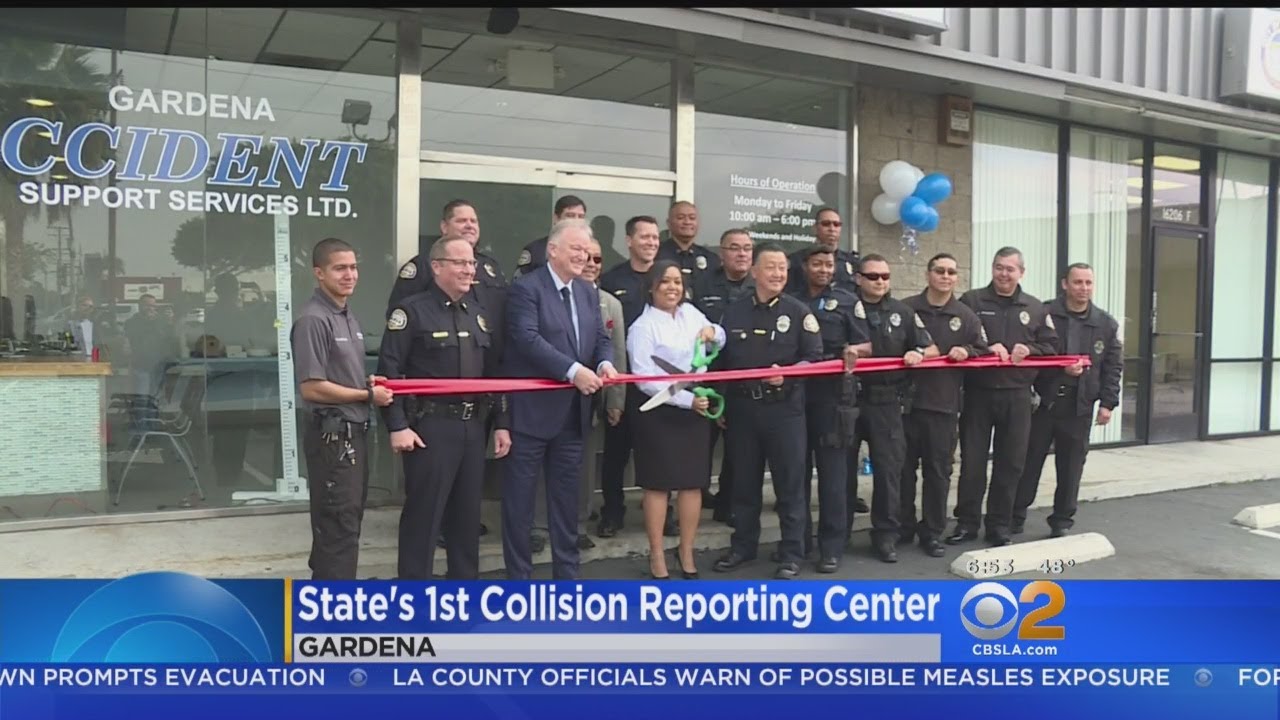 Gardena Opens State's First Collision Reporting Center
