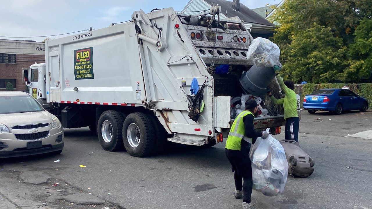 Super Fast Filco Mack MRU PowerTrak Crushing Paterson Trash
