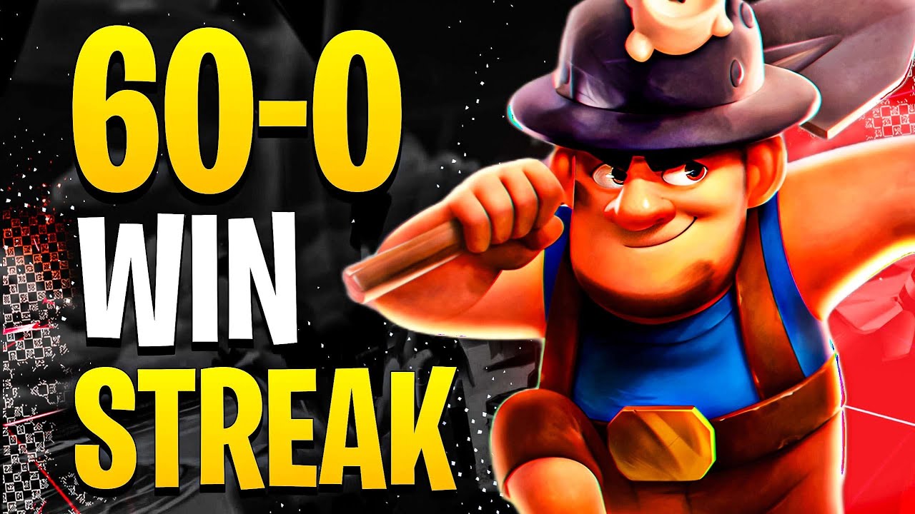 I Went on a 60 Game Win Streak in Clash Royale!