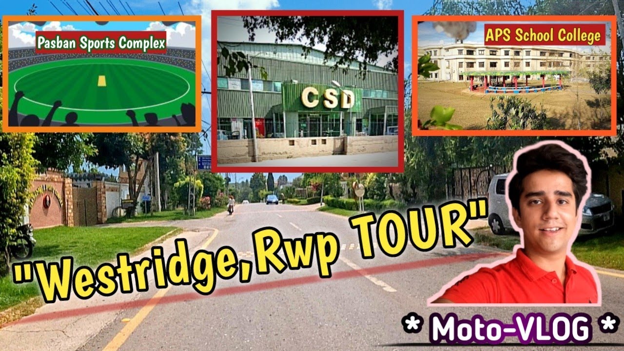 WESTRIDGE , Rawalpindi Tour || Usama Iftikhar Vlogs || Moto-VLOG