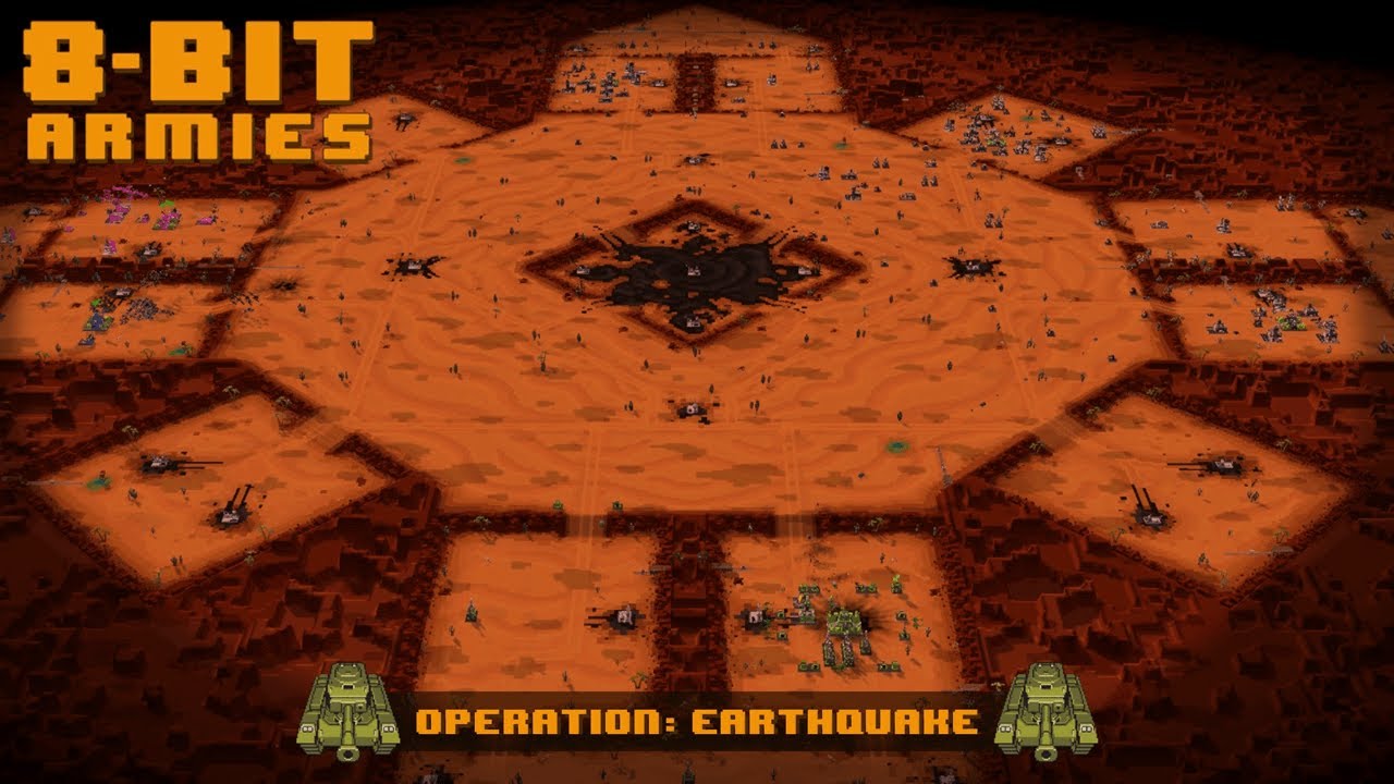 Earthquake | 8-Bit Armies | Renegade Campaign | Hard Difficulty