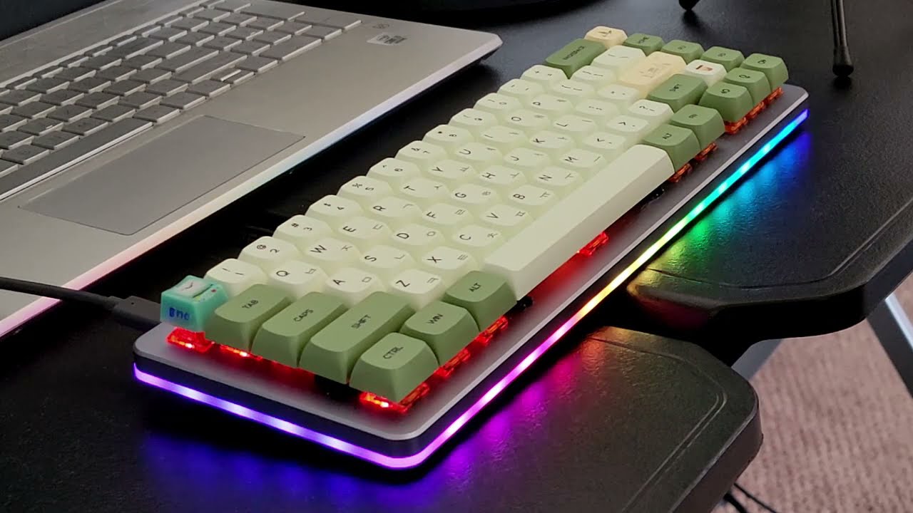 Tangerine switch typing test