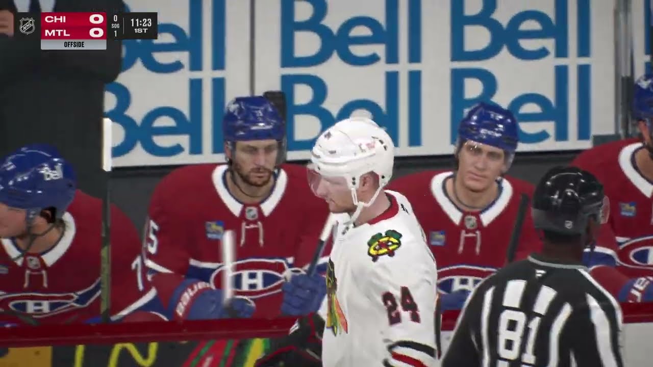 NHL 26 Season Mode #34 (Chicago Blackhawks @ Montreal Canadiens)