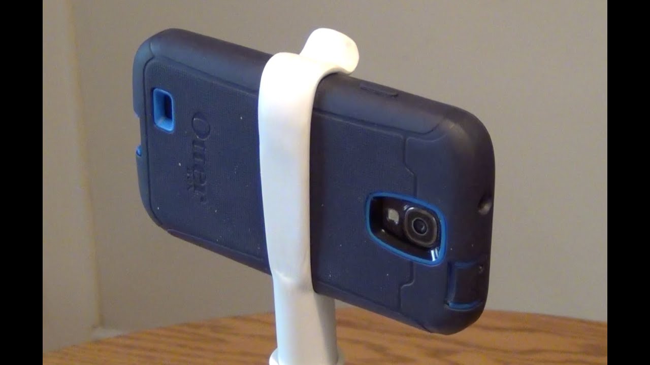 DIY PVC Smartphone Tripod Mount and Stand.