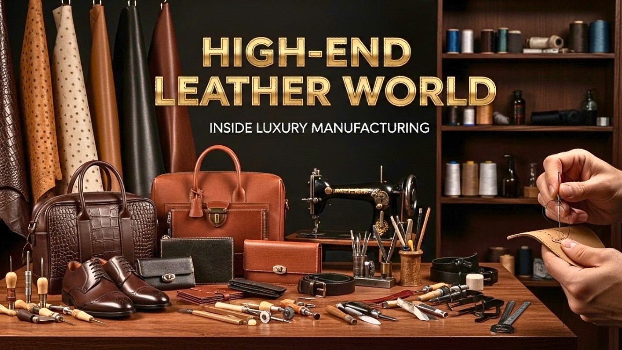 Inside the World of High End Leather Manufacturing@NextGenprocess