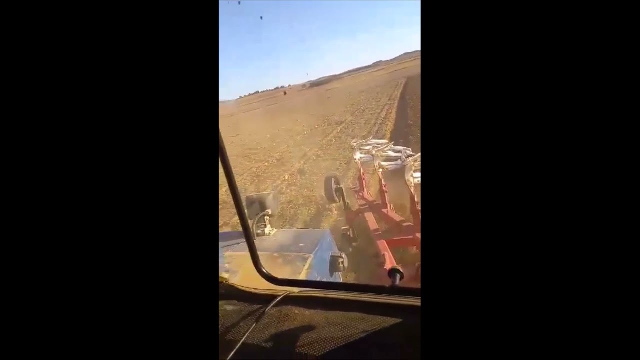 Ebro 6125 Sincro 12 arando en Piraces Huesca 1&ordf; parte