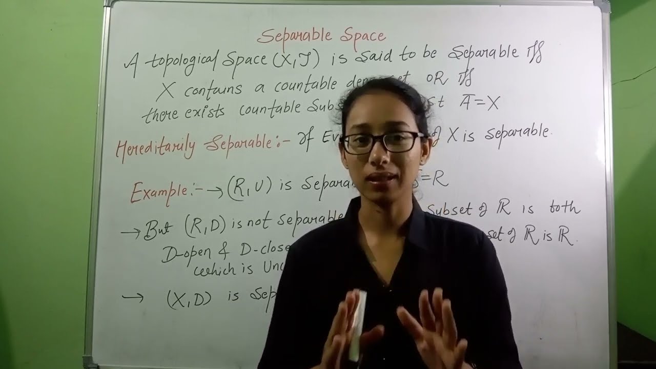 Separable Space | Theorem | MSc/ BSc | Higher Mathematics | @RavinaTutorial