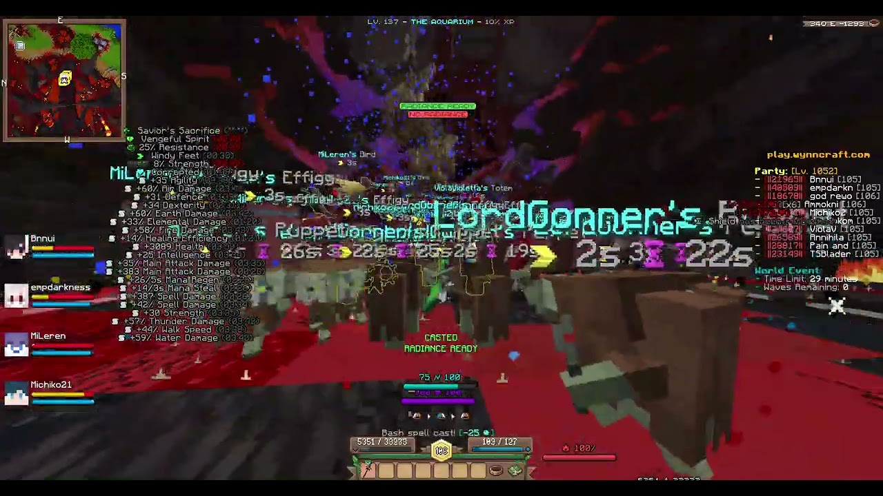11 seconds annihilation, again, wow.