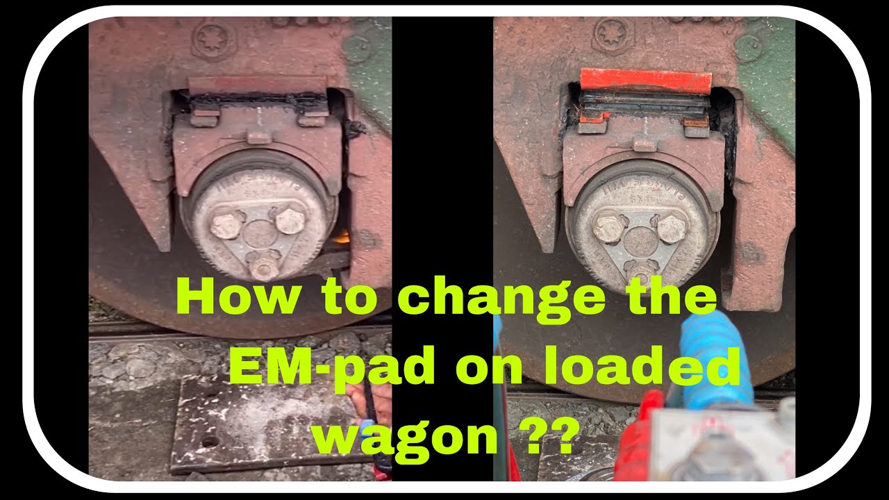 How to change EM-pad for loaded wagon?  लोडेड वैगन के लिए इम-पैड कैसे बदलें?