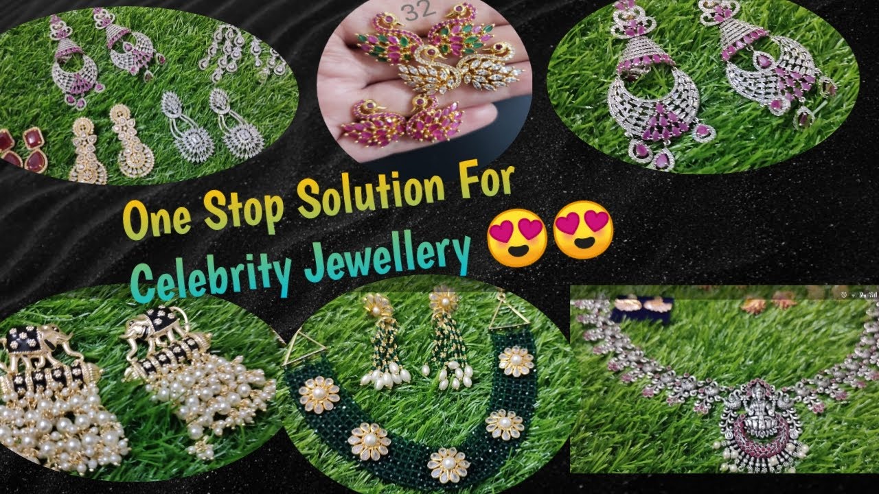 One Stop Solution For Celebrity Jewellery, మన channel లో 1st Collaboration video🤗🤗  #onlinejewellery