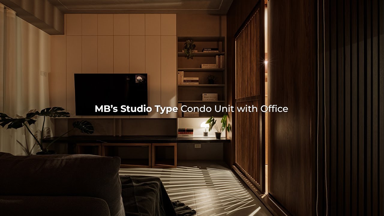 MB&rsquo;s Studio Type Condo Unit with Office | A 48 sqm Industrial-Japanese Condo Unit in Pasig City.