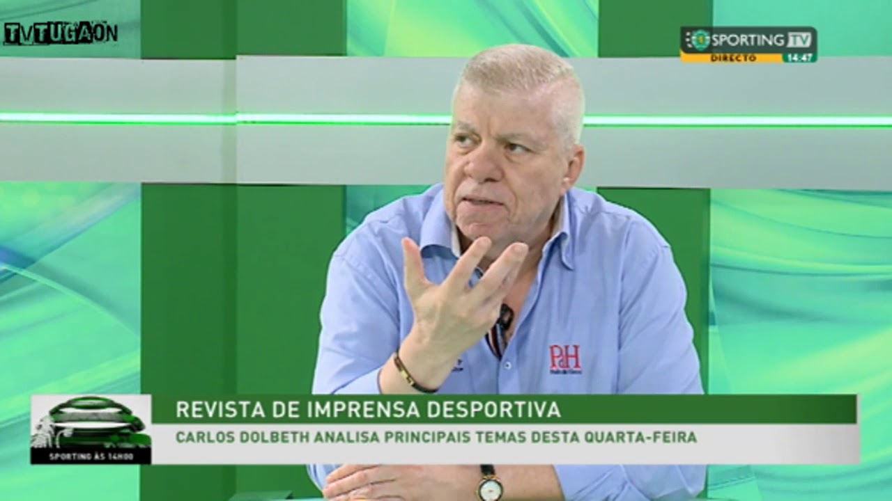 CARLOS DOLBETH ANALISA PRINCIPAIS TEMAS DESTA QUARTA-FEIRA » 06 SETEMBRO 2017 » SPORTING TV