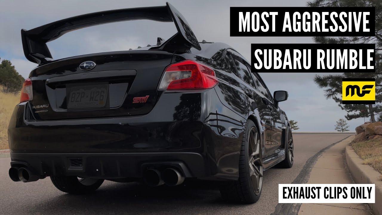 Best Exhaust for the Subaru WRX | MagnaFlow Axle-Back Comp Series (Inexpensive & Unsponsored)