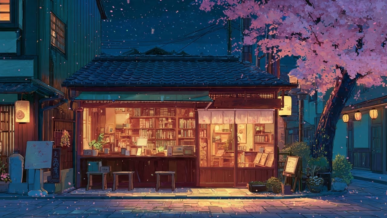 Lofi Library 📚 Japanese Lofi for Sleep, Relax & Study | Lofi Cozy Coffee