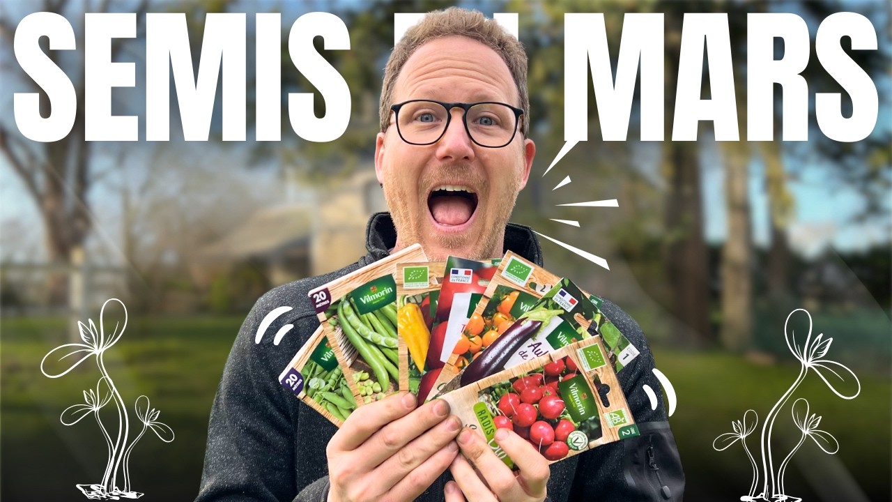 Mars au jardin potager : 5 semis pour bien commencer la saison !