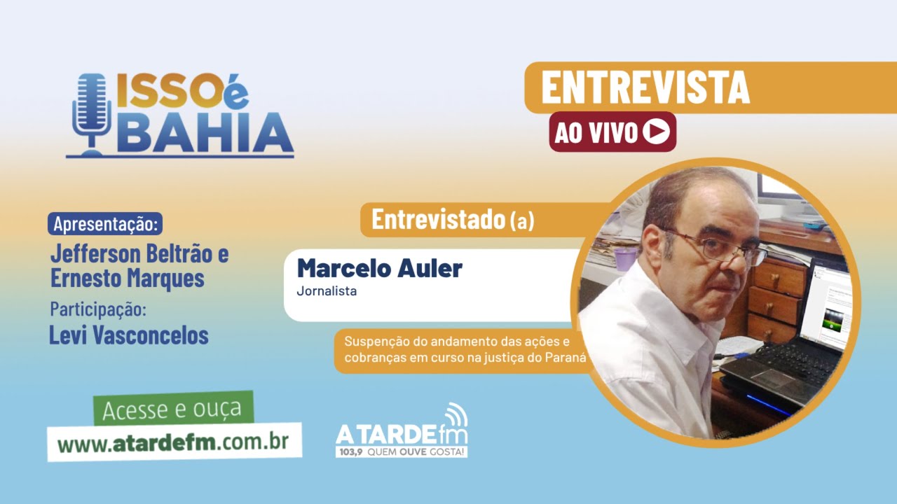 Liberdade de Imprensa: Marcelo Auler - Jornalista tem contas bloqueadas por ação judicial