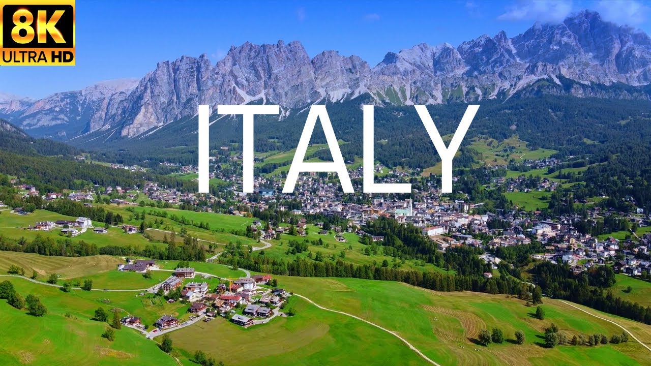 ITALY in 8K ULTRA HD HDR 60FPS - Collection of Drone & Aerial Footage.