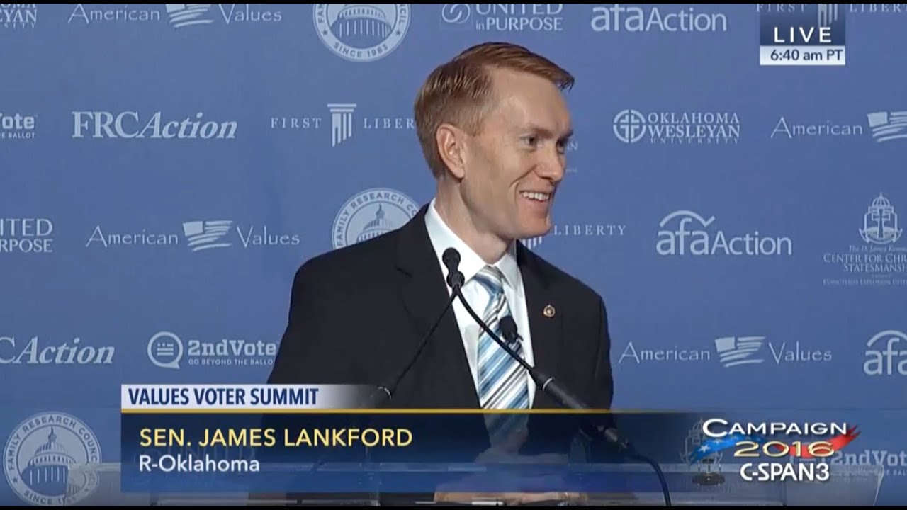 Senator Lankford Delivers Speech on Religious Liberty at the 2016 Values Voter Summit