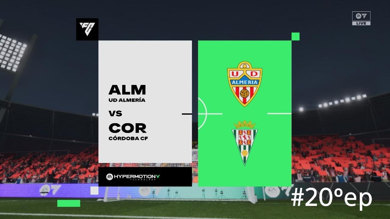 Modo Carreira CR7 no UD Almeria EAFC26 20ºep